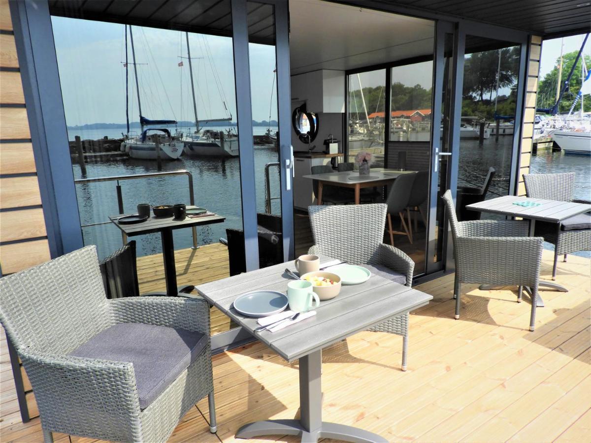 Hotel Hausboot-Lafe Flensburger Foerde Egernsund Esterno foto
