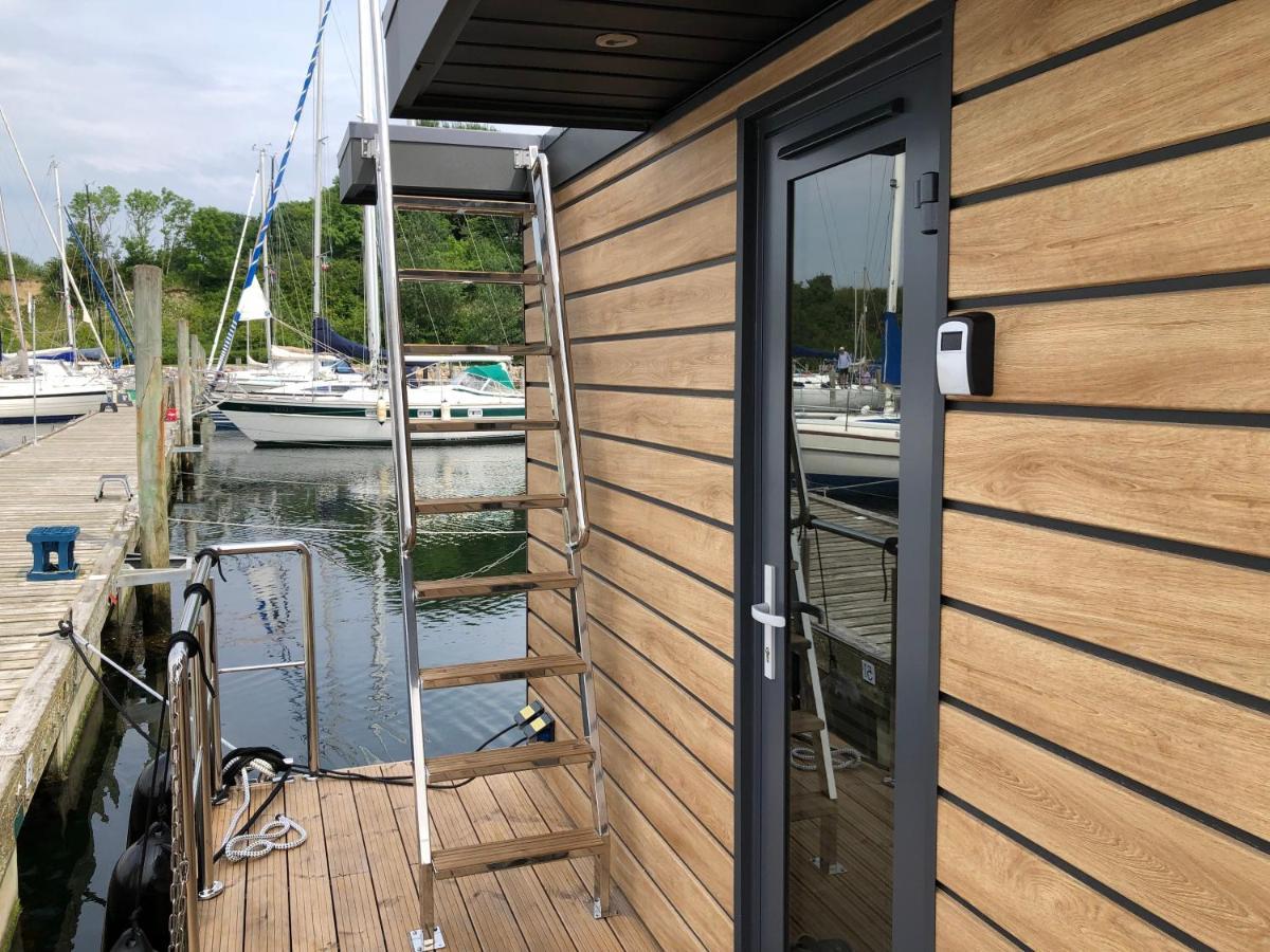 Hotel Hausboot-Lafe Flensburger Foerde Egernsund Esterno foto