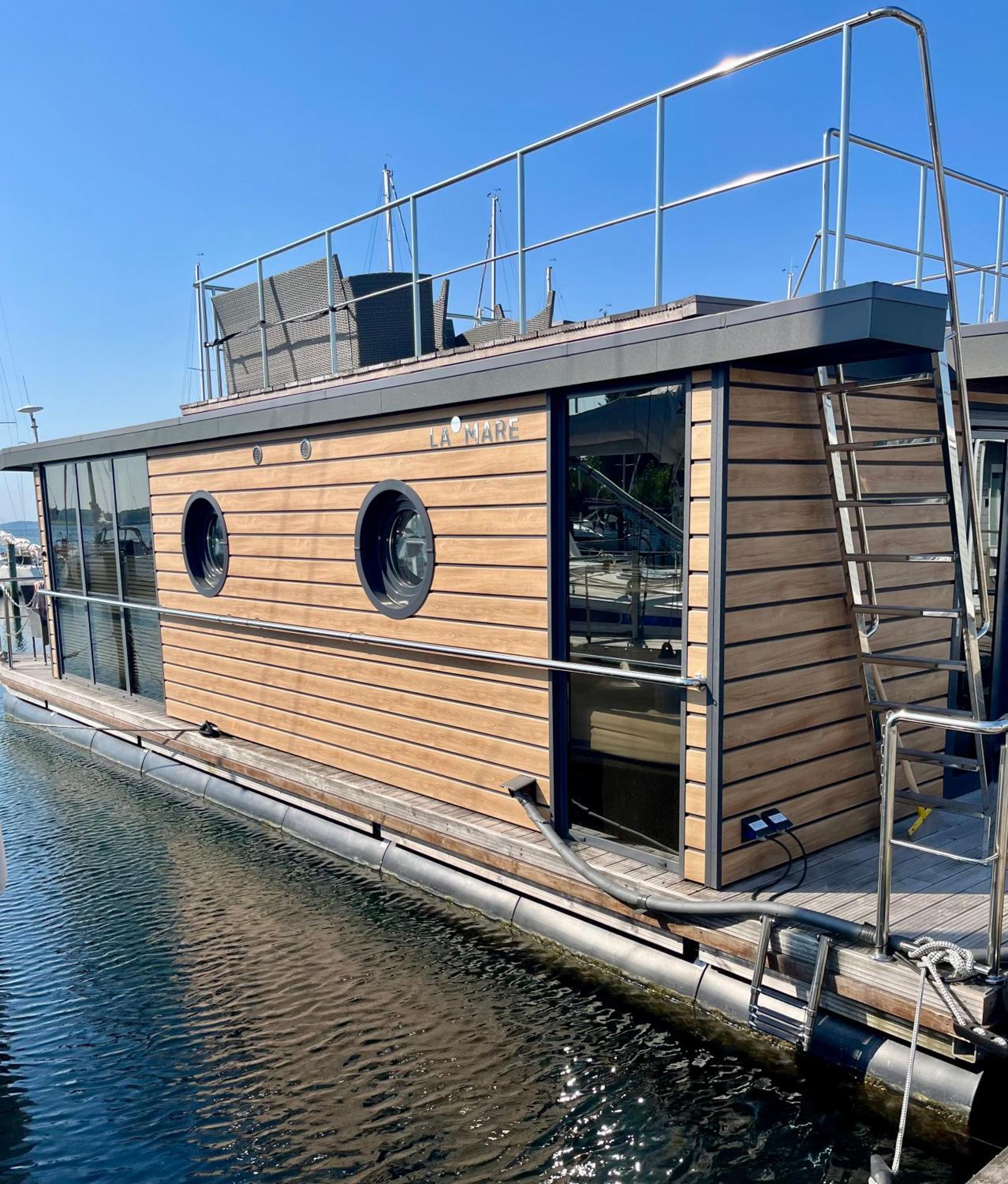 Hotel Hausboot-Lafe Flensburger Foerde Egernsund Esterno foto